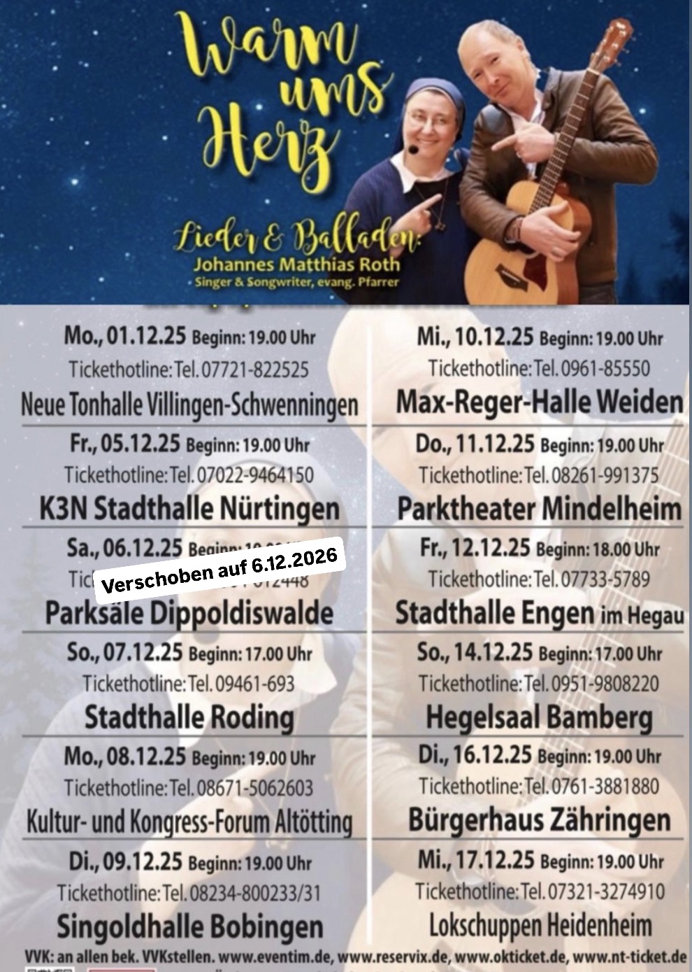 12 x Warm ums Herz Adventsprogramm